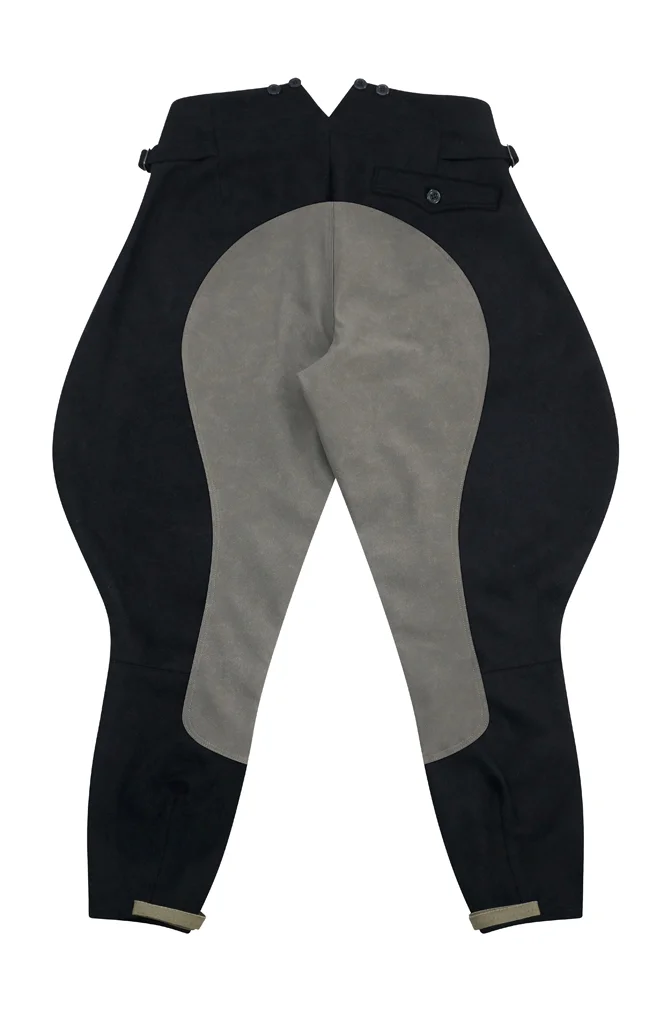   SA German Black Wool Riding Breeches German-Uniform