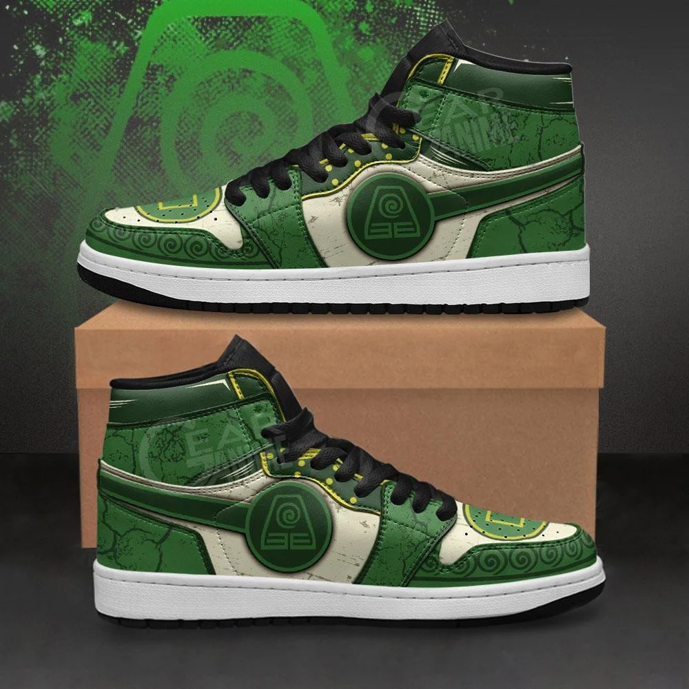 Kingofallstore - Avatar Earth Nation Sneakers The Last Airbender Custom Shoes