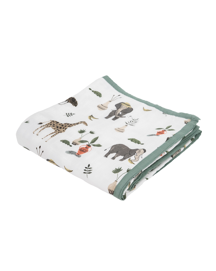 Original Deluxe Muslin Quilt - Safari Social 2