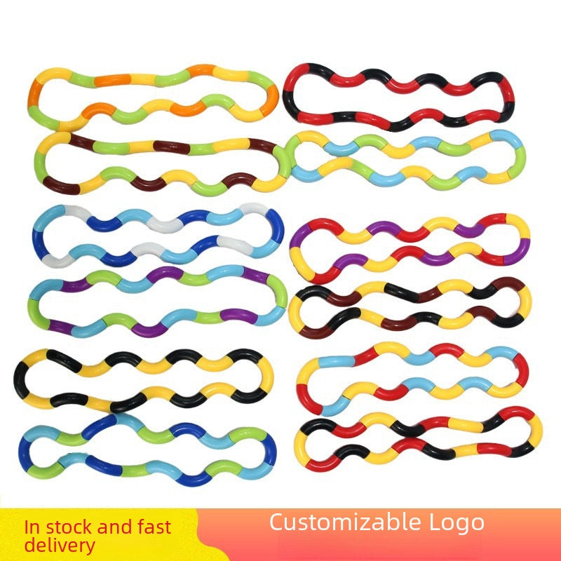 Variety Twister Rope Finger Toy Office Customer Service DIY Adult Buck Boring Daze Decompression Toy