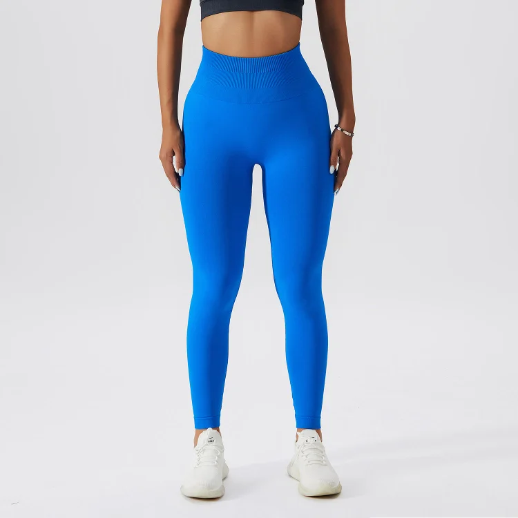 PASUXI Women Gym Yoga Seamless Pants Stretchy High Waist Fitness Leggings Activewear Pants Workout Leggings huanwei