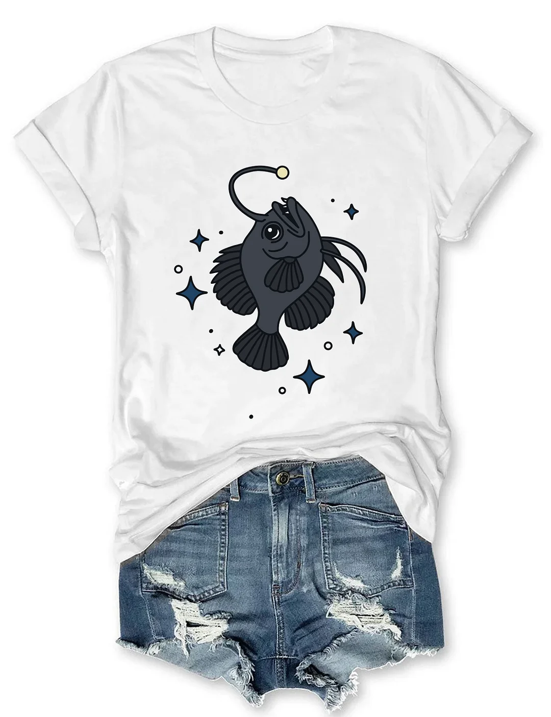 Cute Anglerfish T-shirt