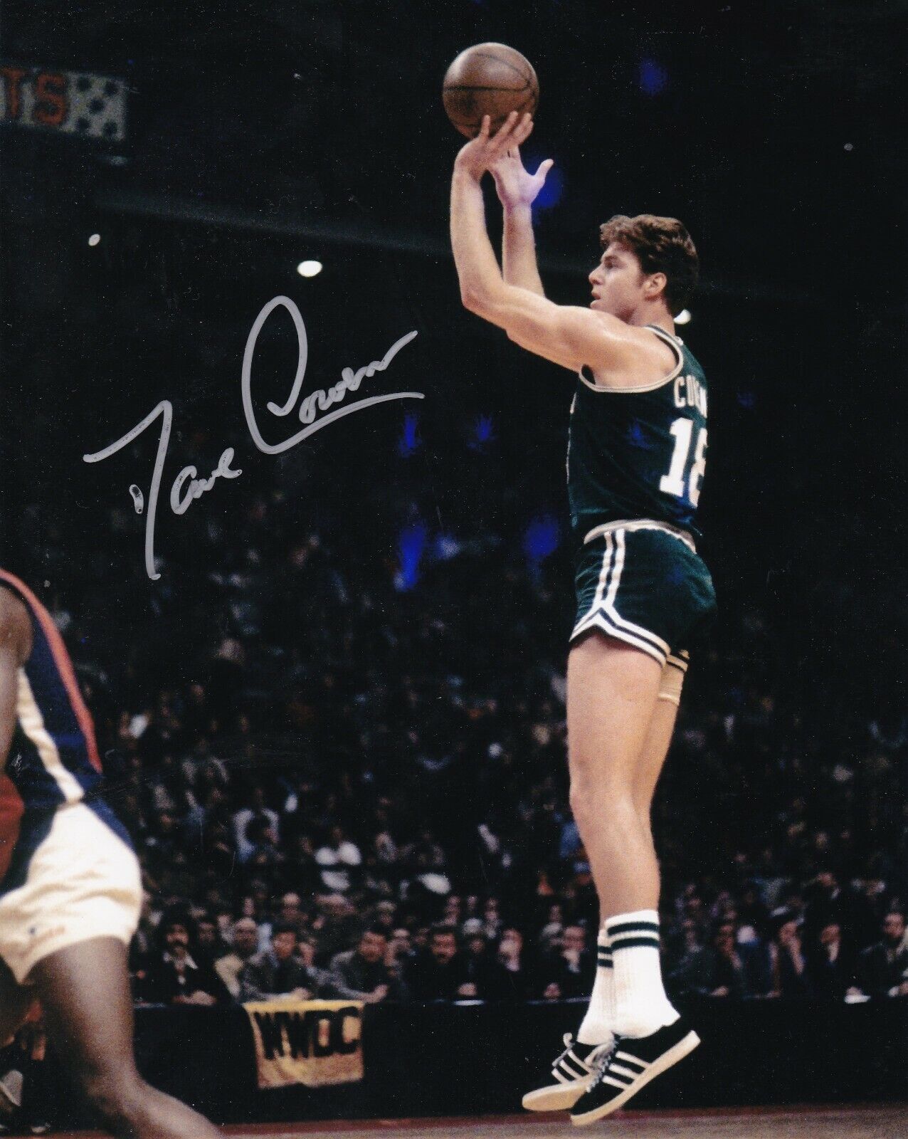 DAVE COWENS BOSTON CELTICS ACTION SIGNED 8x10