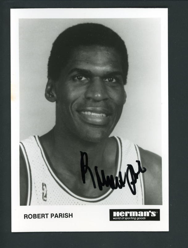 Robert Parrish Signed Autographed 5 x 7 Photo Poster painting Boston Celtics