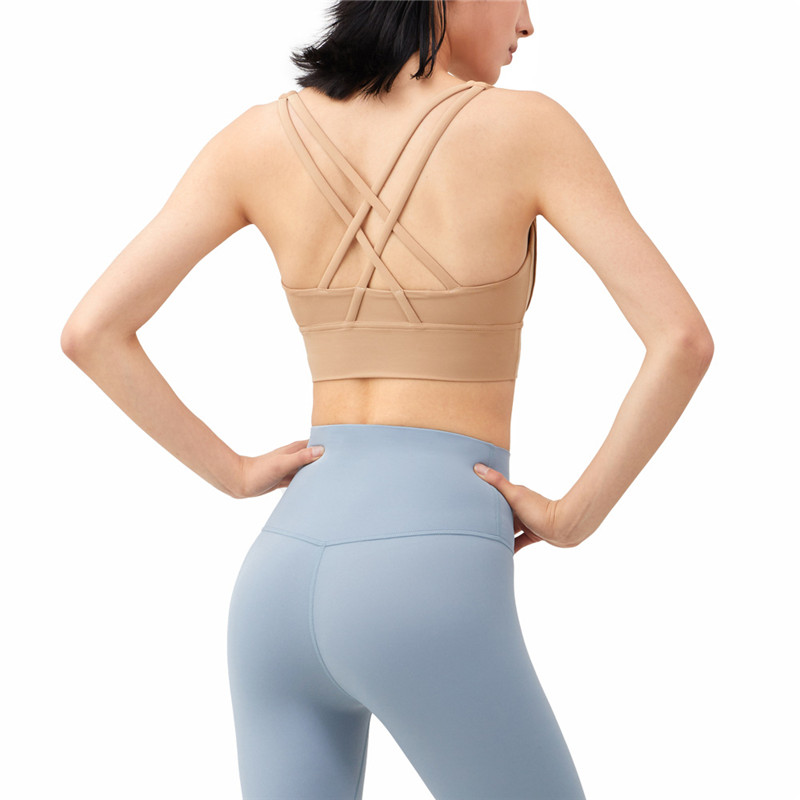 beech wood workout bra top