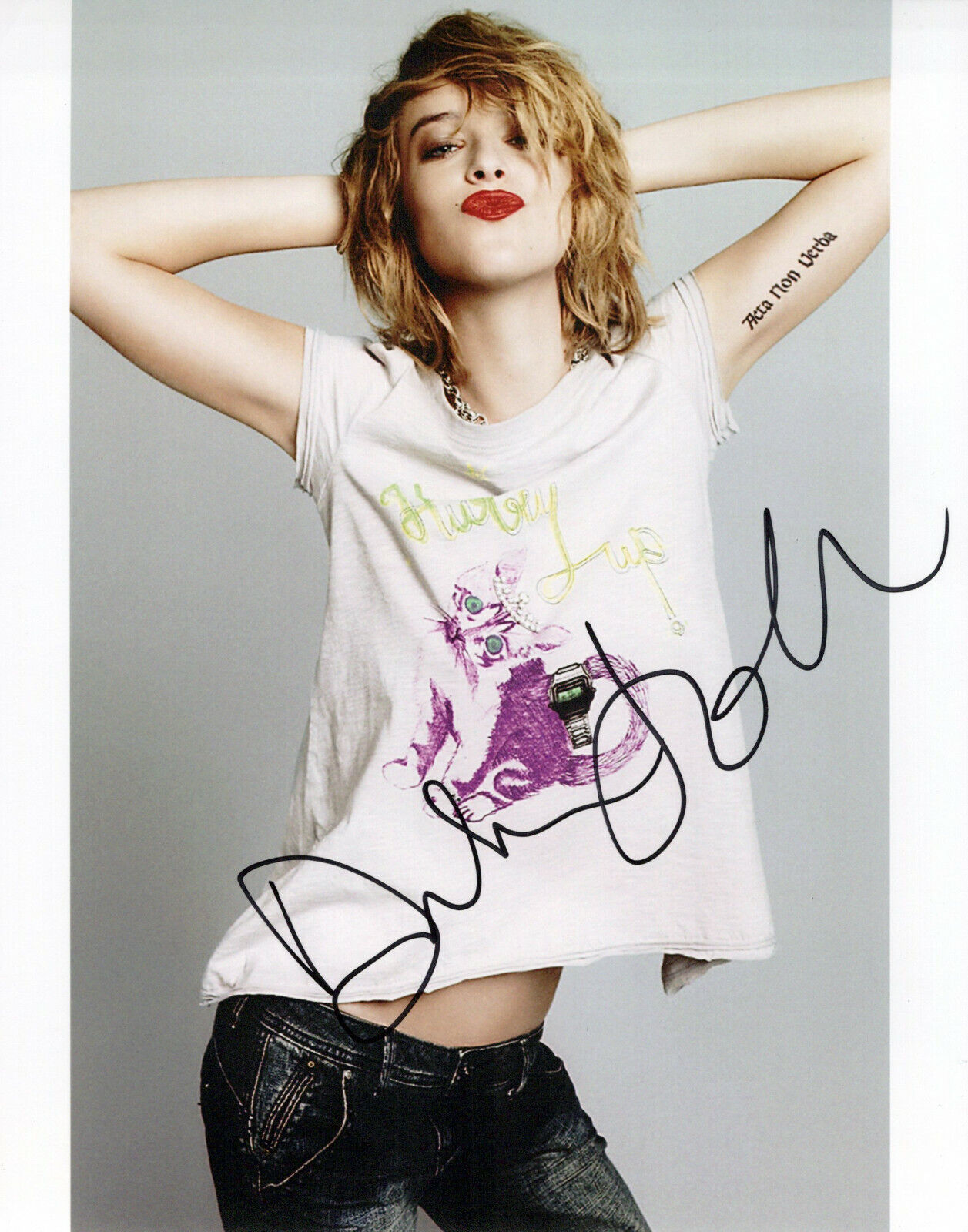 Dakota Johnson glamour shot autographed Photo Poster painting signed 8x10 #3