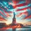 Independence Day Scenery-11CT Stamped Cross Stitch 40*40cm/15.75*15.75in tapestrymarket