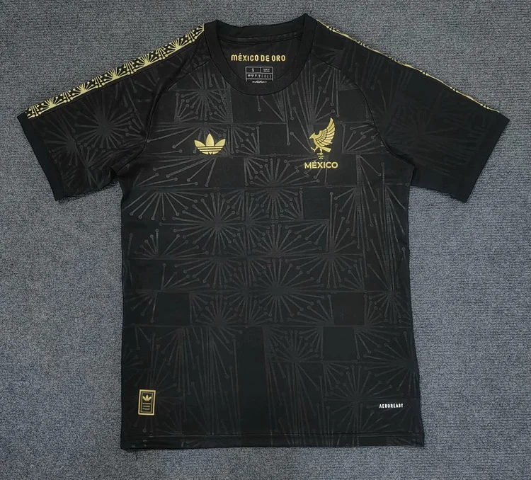 2025-26 Mexico Training Kit Black - Jersey
