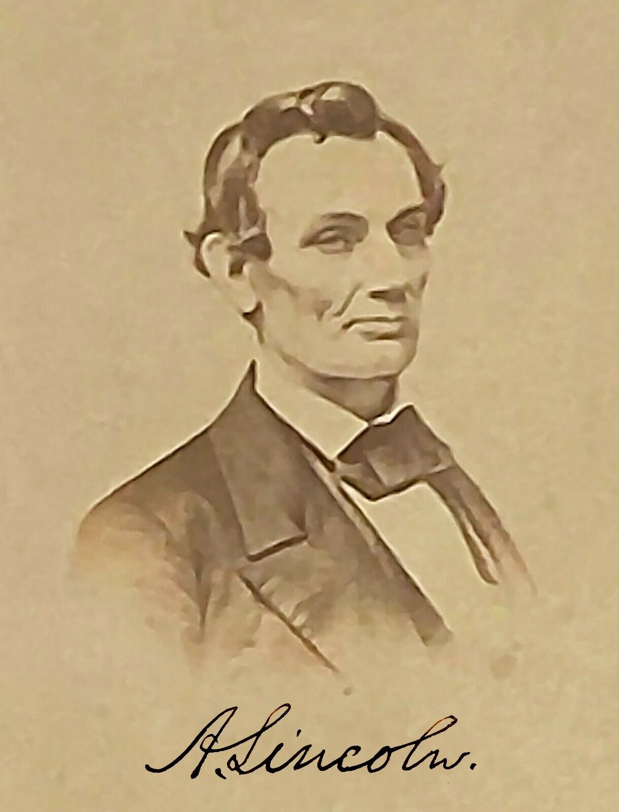 1861 PRESIDENT ABRAHAM LINCOLN ABE SIGNED AUTOGRAPH 8.5X11 Photo Poster painting PICTURE REPRINT