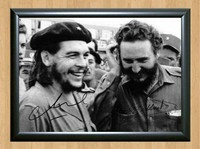 Che Guevara Fidel Castro Signed Autographed Photo Poster painting Poster Print Memorabilia A2 Size 16.5x23.4