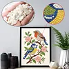Diamond Painting-DIY Special Shaped Drill Pearl Painting Birds on the Branches(30x40cm)