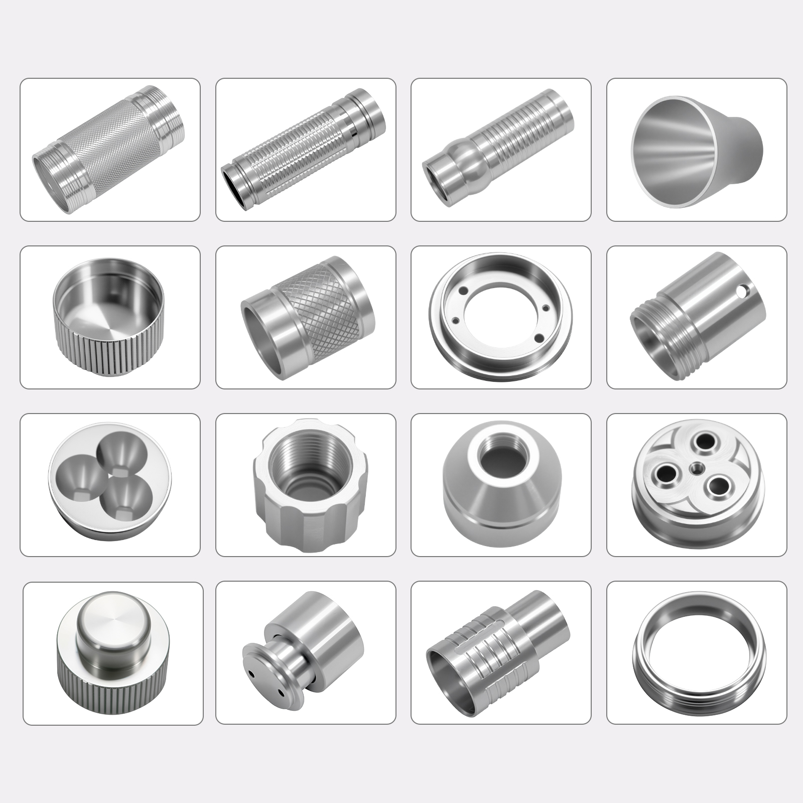 CNC Machining Parts, High Precision CNC Components, Custom, Aluminum, Stainless Steel, Titanium GING UV FLASHLIGHT GING