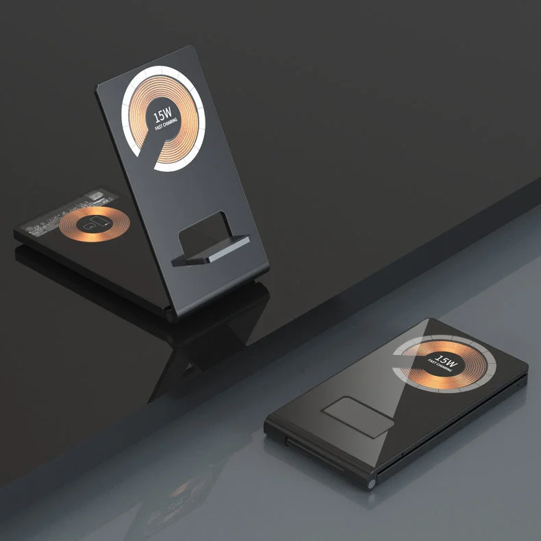 Magnetic Folding Bracket Wireless Charger