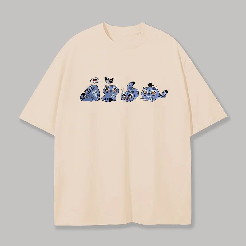 KPop Demon Hunters Printed Oversized Unisex T-shirt