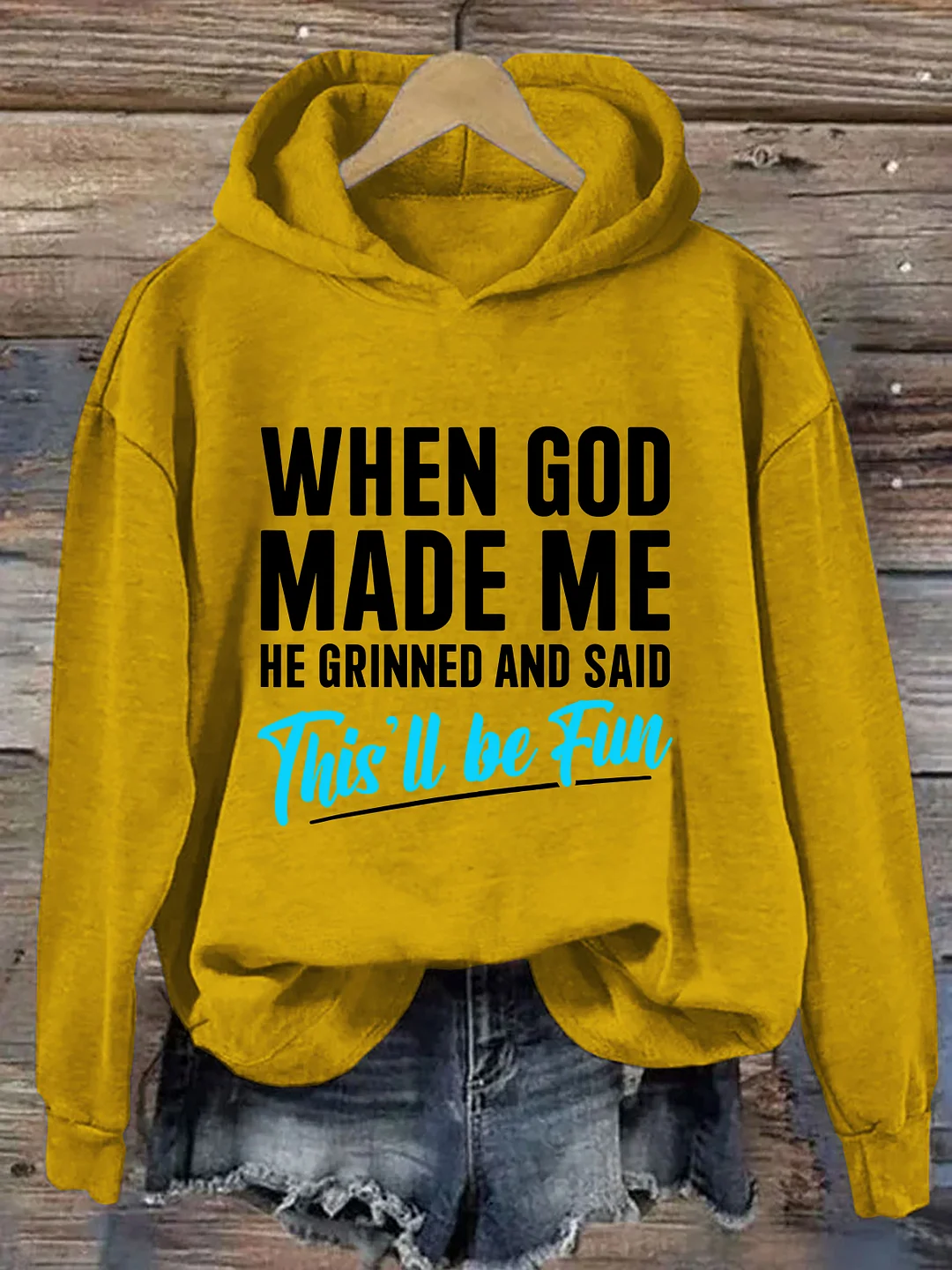 When God Made Me Hoodie