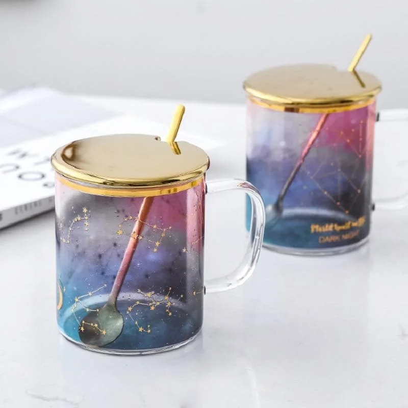 Starry Night Zodiac Signs Pastel Mug SP16589