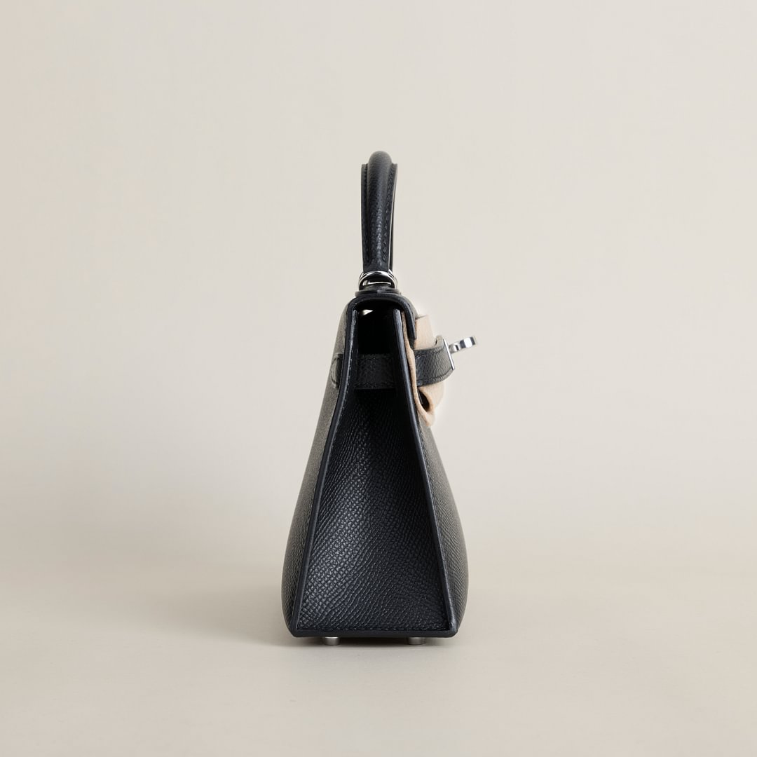 Mini Kelly II Epsom 89 Noir PHW