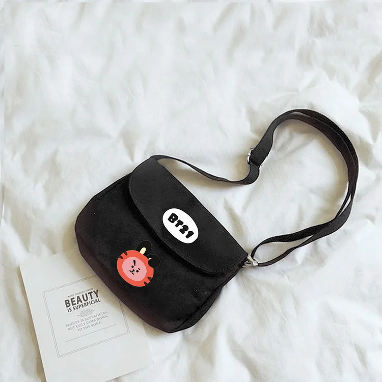 BT21 Tiger Baby Messenger Bag