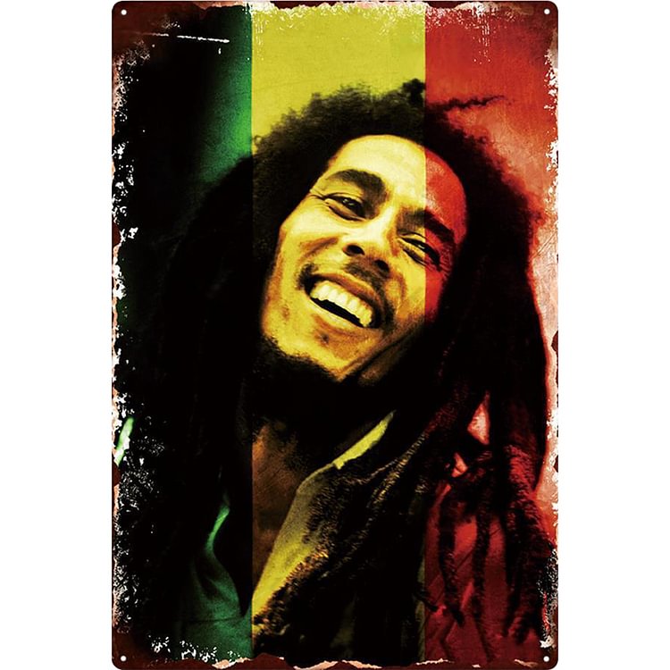 【20*30cm/30*40cm】Bob Marley - Vintage Tin Signs/Wooden Signs