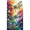 Dragonfly-14CT Stamped Cross Stitch 40*70cm(Big Size) tapestrymarket