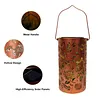 Colorful Sunflower Glow Solar Light LED Outdoor Solar Powered Hanging Garden Lantern IP65 Waterproof Sunflowers Projection Decor Lamp for Terrace/Porch/Lawn/Path