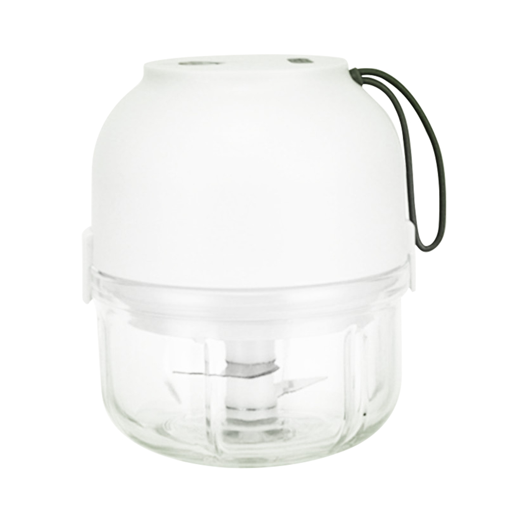 

Mini Wireless Electric Meat Grinder Nut Garlic Vegetable Chopper Crusher, White, 501 Original
