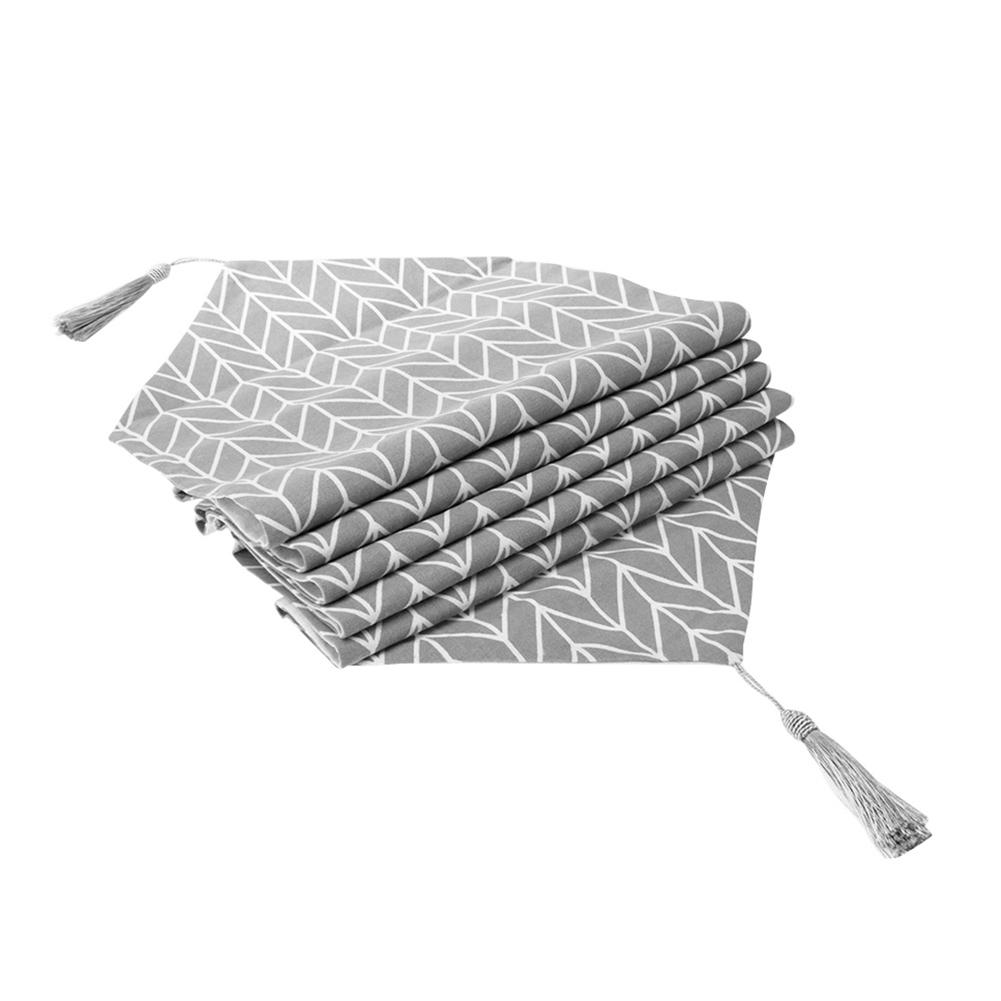 

Linen Cotton Table Runner Tablecloth Party Long Table Cover Nordic Style, 501 Original