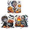 Multistyle Nuits D'Horreur D'Halloween - Peinture Diamant Ronde - 40 X 40 CM