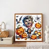 Multistyle Nuits D'Horreur D'Halloween - Peinture Diamant Ronde - 40 X 40 CM