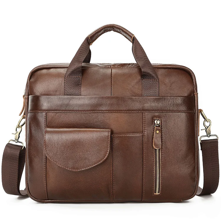 Men's Leather Handbag, Computer Bag