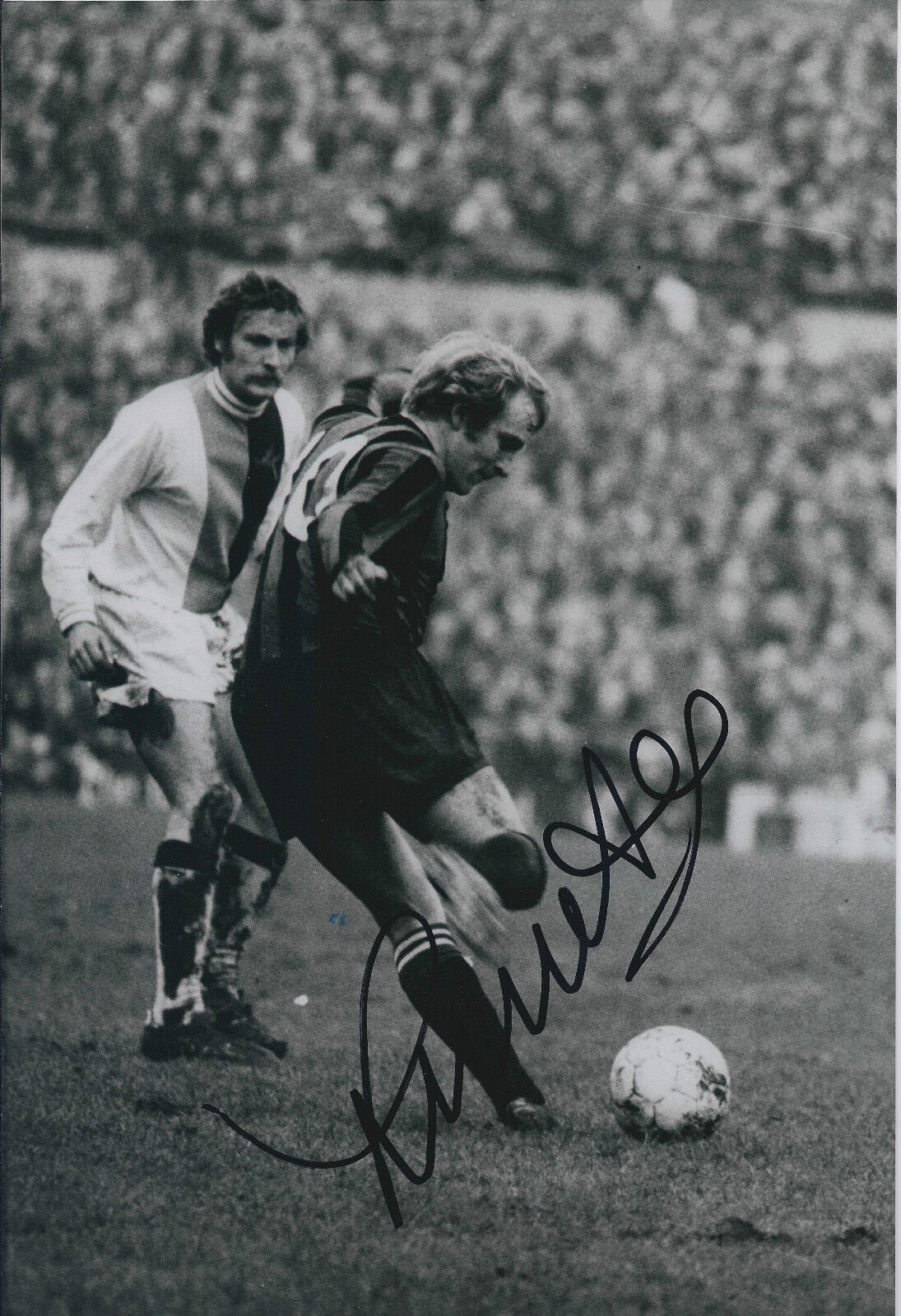 Francis LEE SIGNED 12x8 Photo Poster painting AFTAL COA Autograph Manchester City