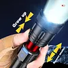 LED Camping Flashlight Portable Handheld Light Waterproof for Hiking Climbing