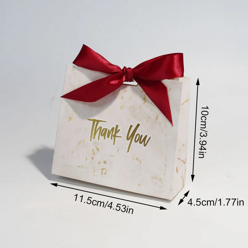 Valentine’S Day Letter Bow Knot Paper Wedding Date Gift Wrapping Supplies Gift Wrapping Supplies 1 Piece