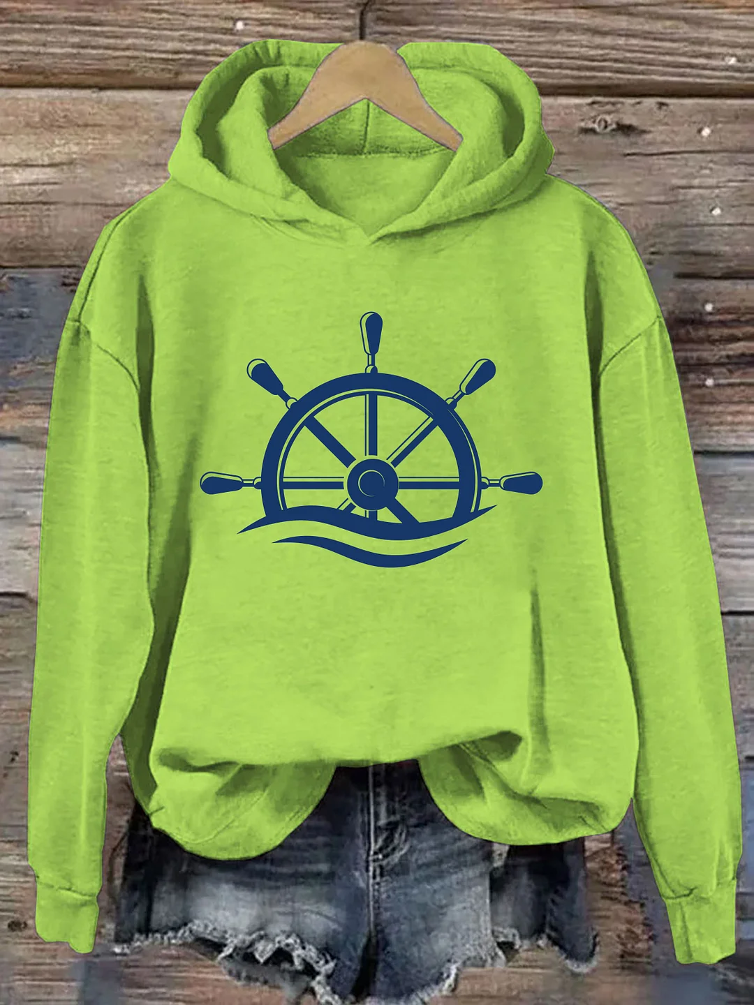 Ship Wheel Hoodie