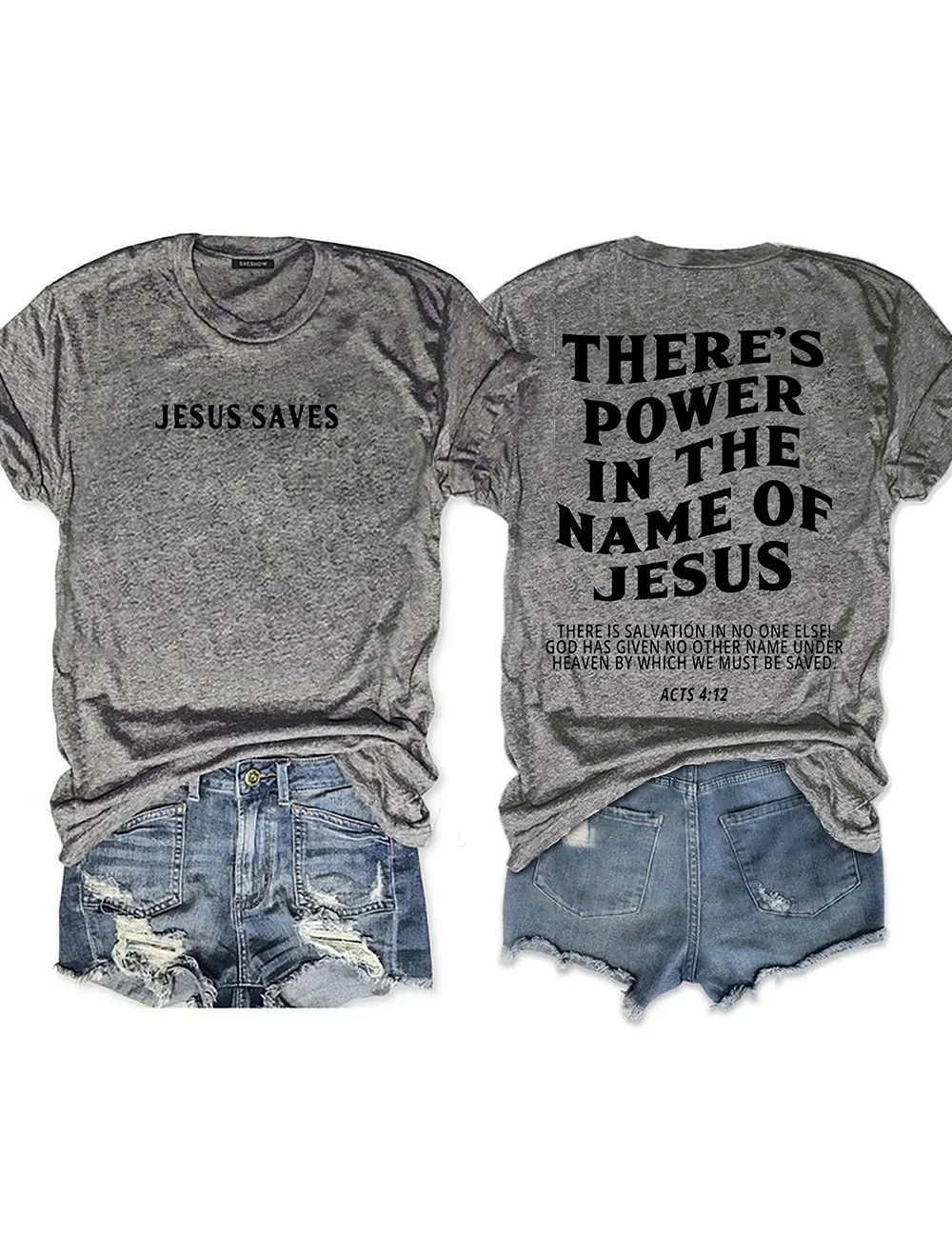 There‘s Power In The Name Of Jesus T-shirt