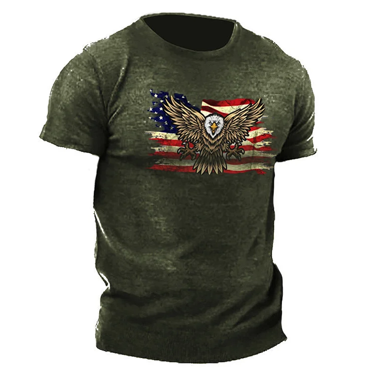 Man T Shirt Black Loose Cartoon