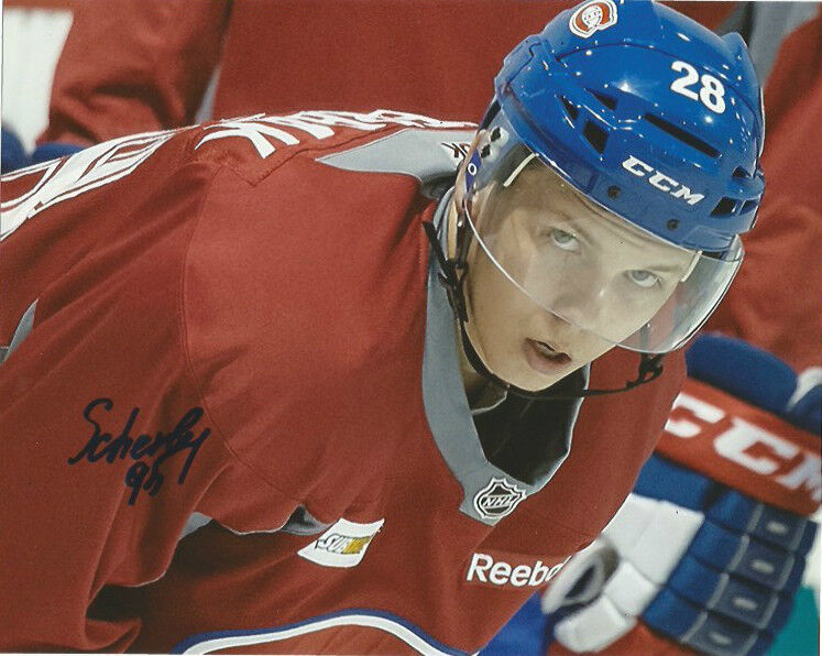 Montreal Canadiens Nikita Scherbak Signed Autographed 8x10 Photo Poster painting COA