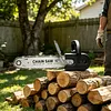 Chainsaw Converter Set Easy Assembly for Courtyard Tree Branch Wood Cutting