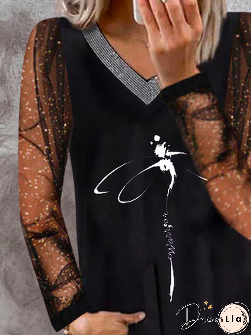 Cotton Blends Casual Loosen Tops