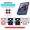 Silicone Protective Case for ANBERNIC RG477V Handheld Game Console Washable Soft Silicone Cover with Lanyard Includes 4 Button Caps Anti-Scratch