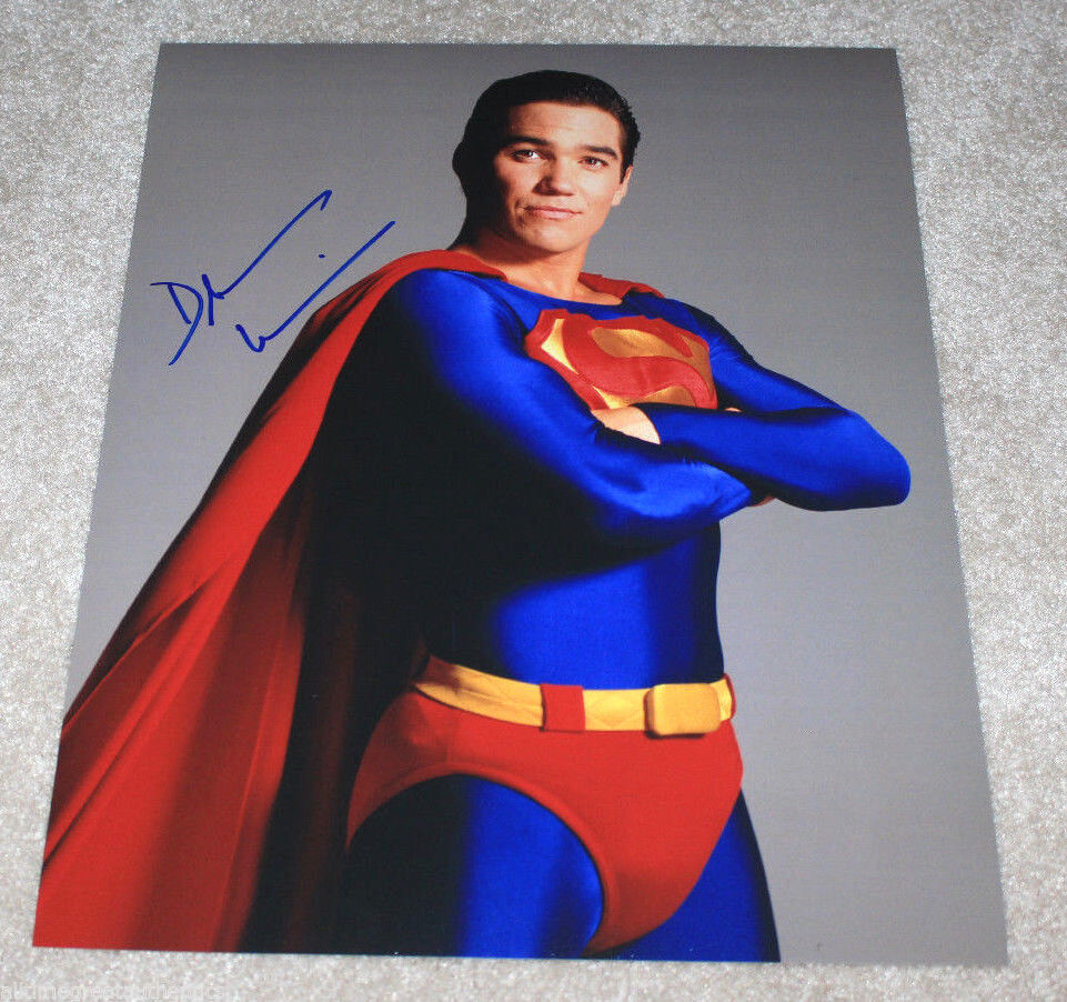 DEAN CAIN SIGNED AUTHENTIC 'SUPERMAN LOIS AND CLARK' 11X14 Photo Poster painting w/COA ACTOR