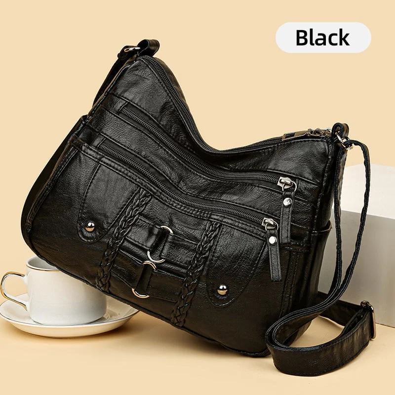 Vintage Soft PU Leather Bag for Women