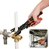 Push-Fit Disconnect Tong Tool for 1/2 3/4 1 Fittings Anti Deformation Pipe Removal Plier Easily Removing Rust-Resistant Effort-Saving Design