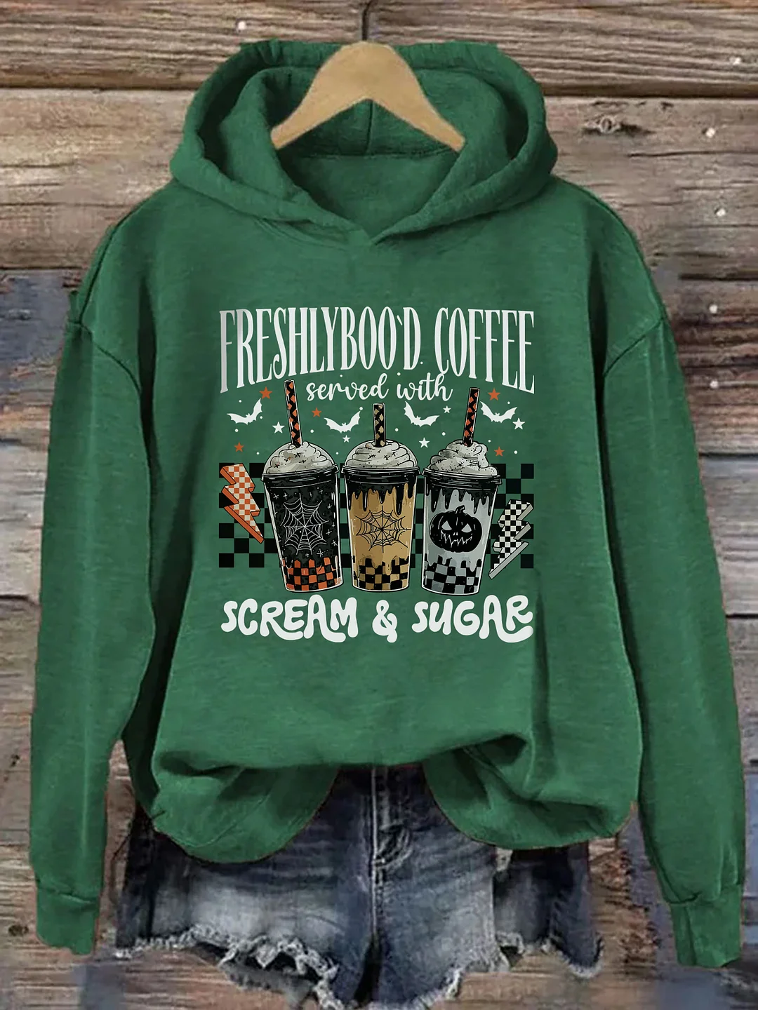 Halloween Spooky Coffee Hoodie