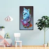 Diamond Painting -DIY Full Square Drill Flower Fox(45x60CM)