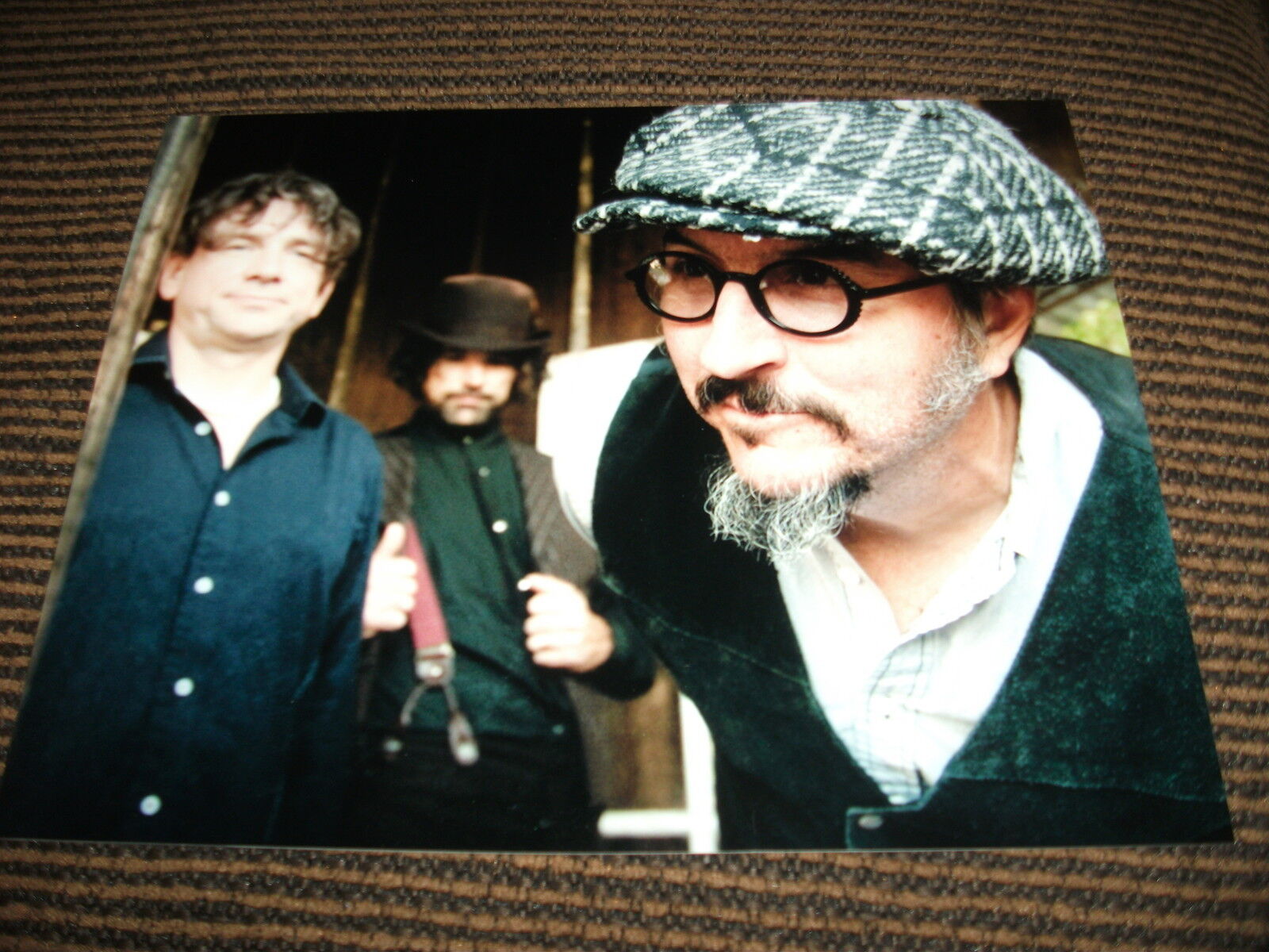 Primus Candid 8x10 Color Photo Poster painting Rock Roll Music Promo Les Claypool Ler Jay