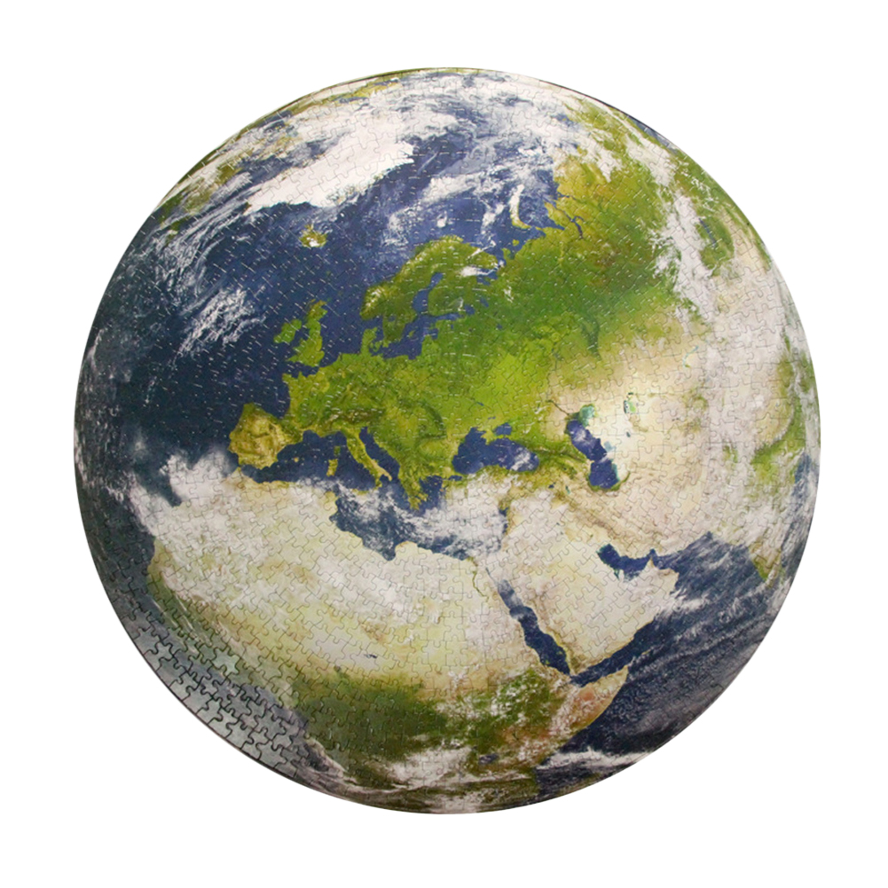 

1000pcs 3D Jigsaw Puzzle Assembling Picture for Children Adults Toy (Earth), 501 Original