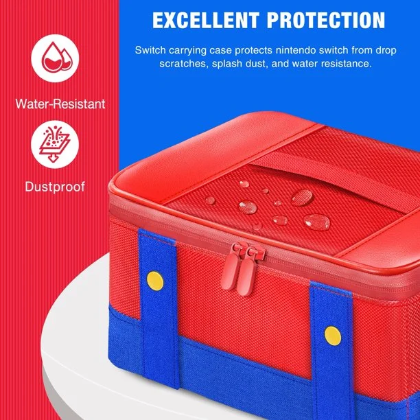 DinoFire Cases for Nintendo Switch , for Switch Console Accessories, Protective Case Carrying Travel Storage Bag