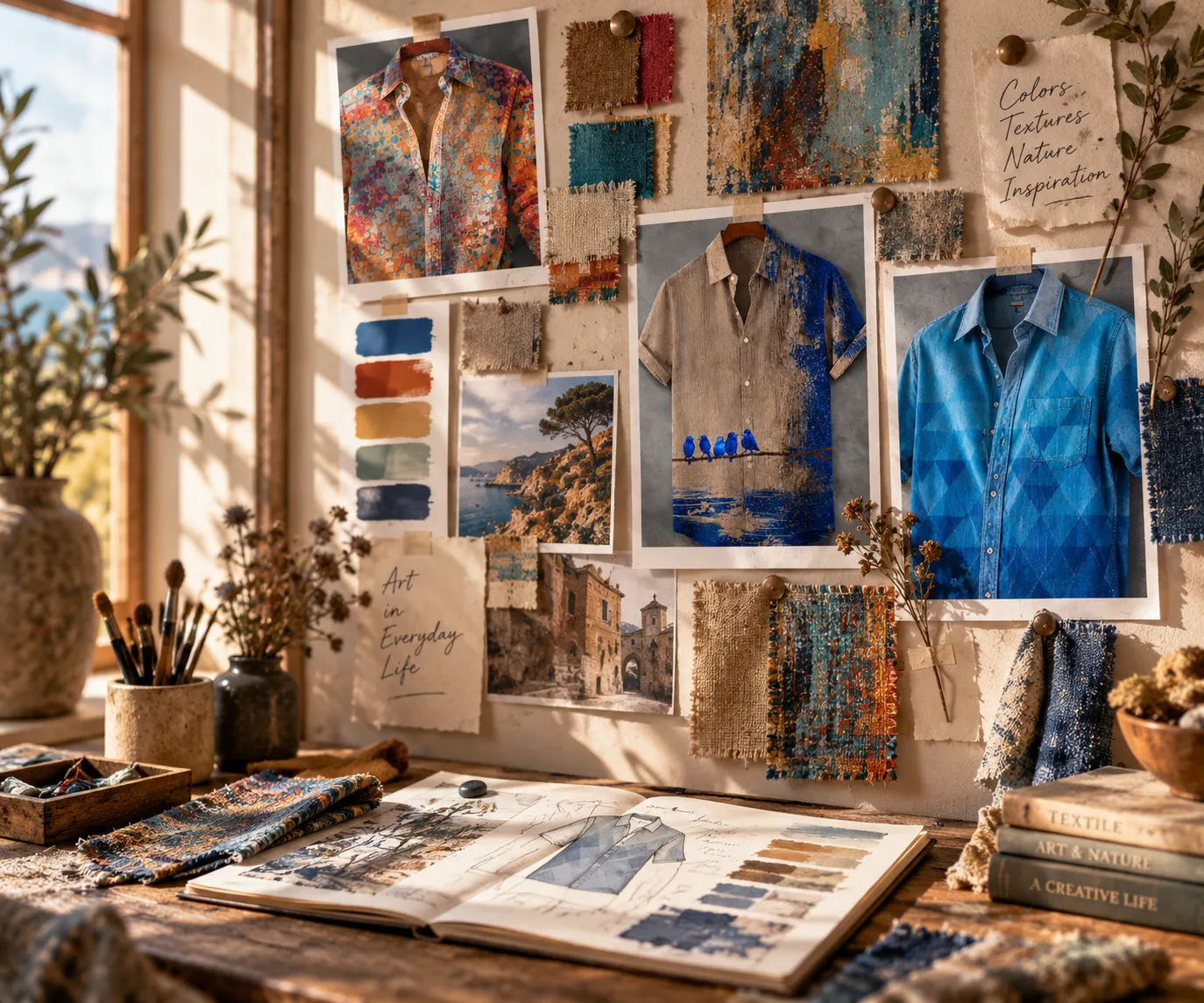 Artful Menswear Collection Inspiration