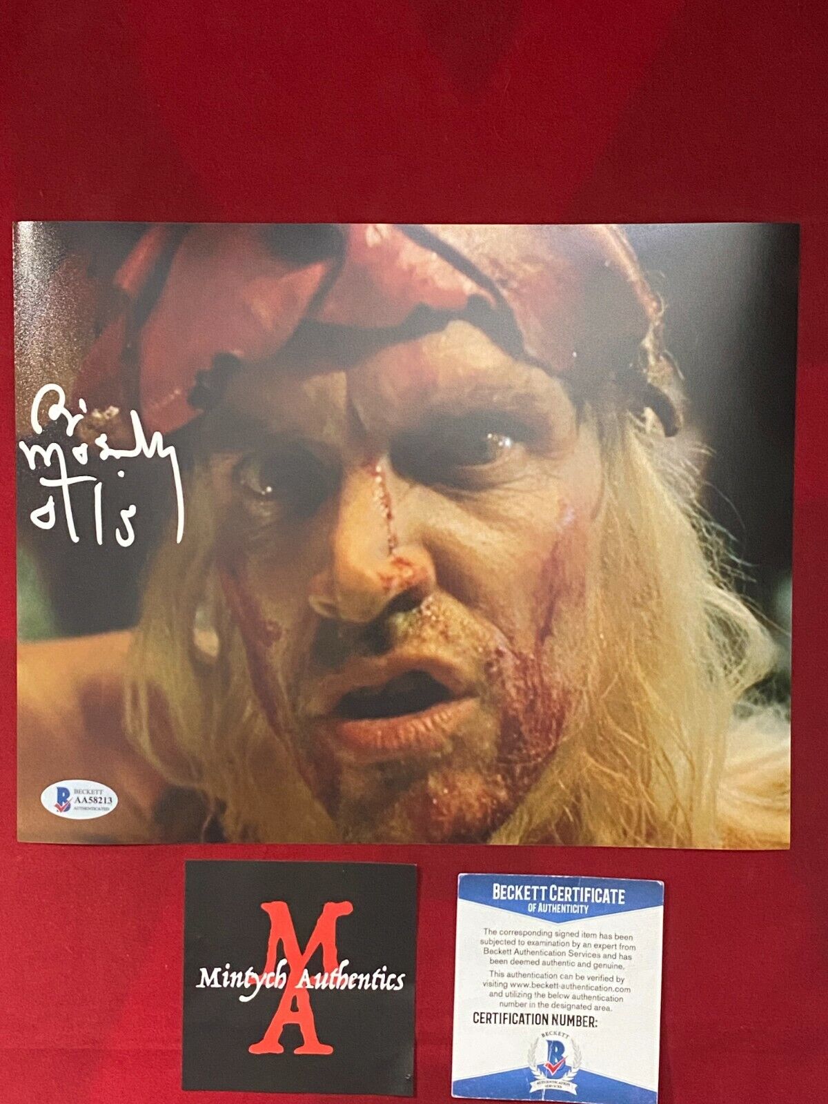 BILL MOSELEY AUTOGRAPHED SIGNED 8x10 Photo Poster painting THE DEVIL'S REJECTS! BECKETT! OTIS!